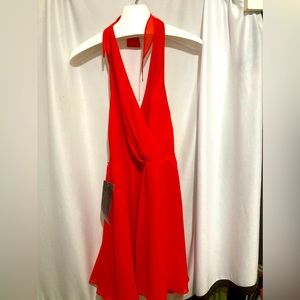 Bebe Red Dress NWT